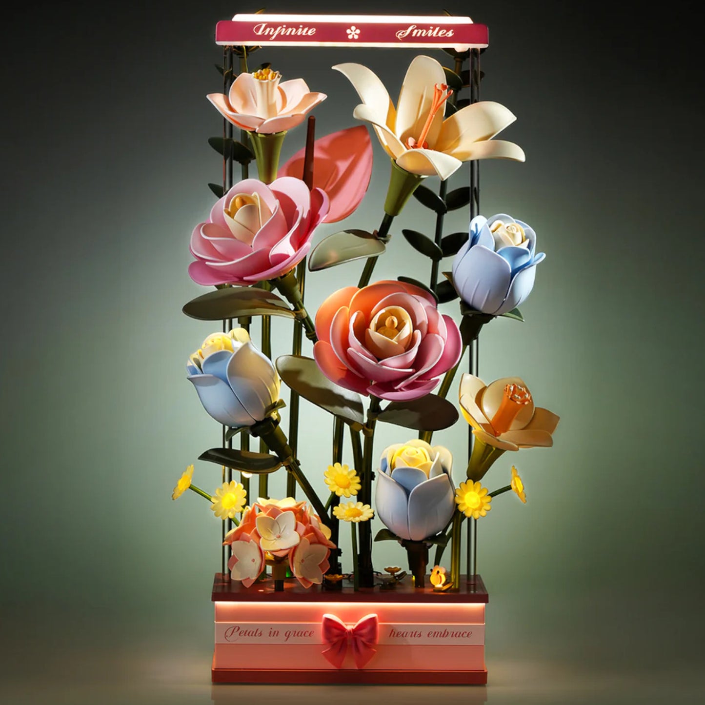ROKR Blooming Bouquet Box DIY 3D Puzzle AF01D Alternate 2