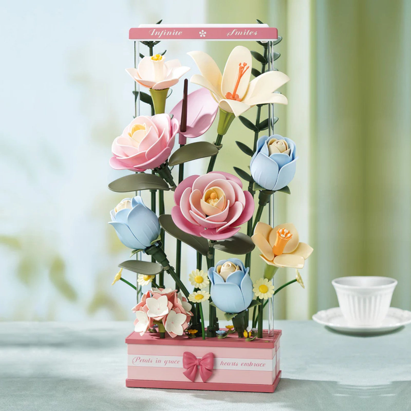 ROKR Blooming Bouquet Box DIY 3D Puzzle AF01D Alternate 3