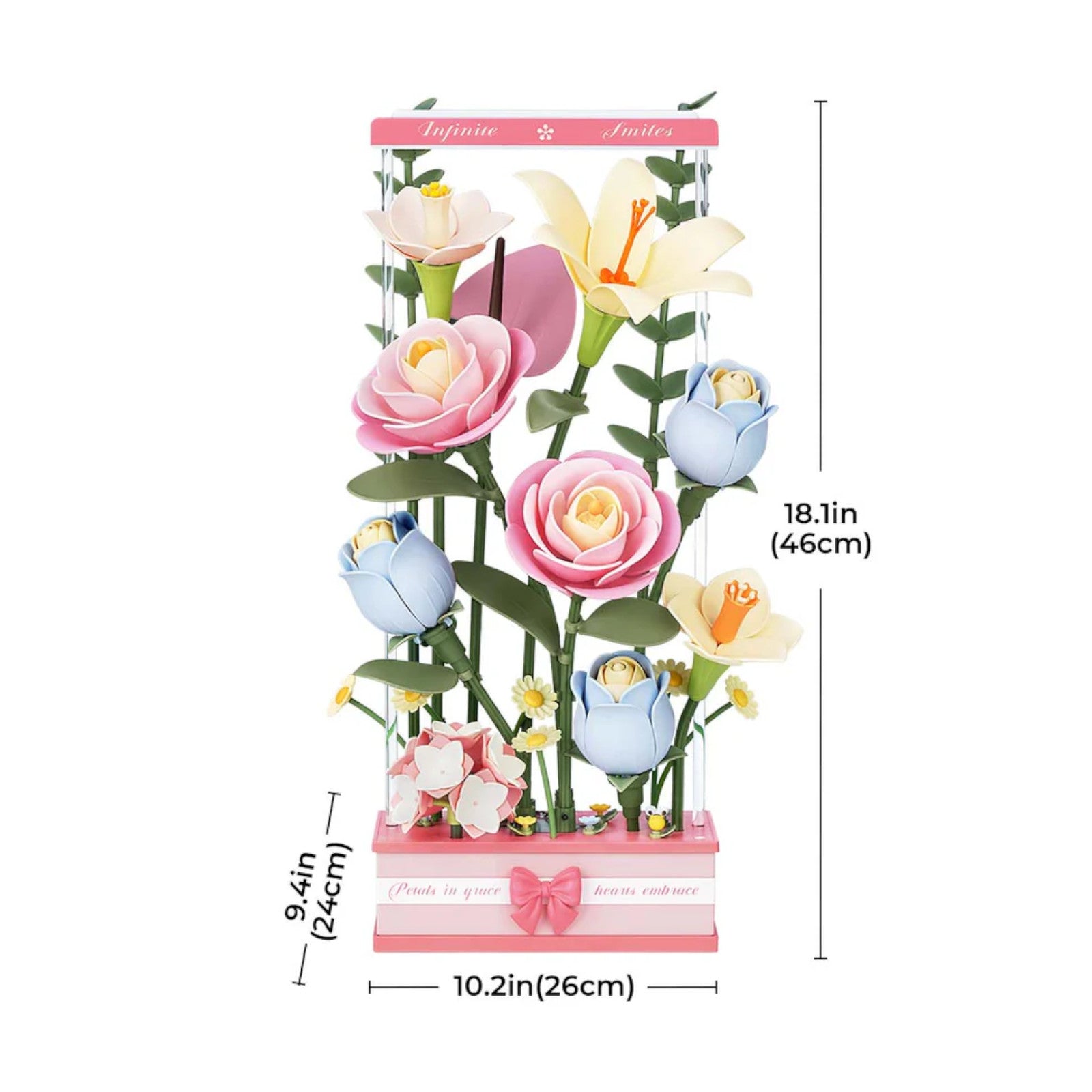 ROKR Blooming Bouquet Box DIY 3D Puzzle AF01D Alternate 7