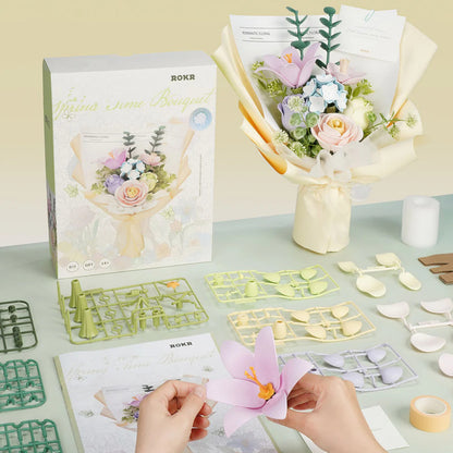 ROKR Spring Time Bouquet DIY 3D Puzzle AF01J Alternate 3