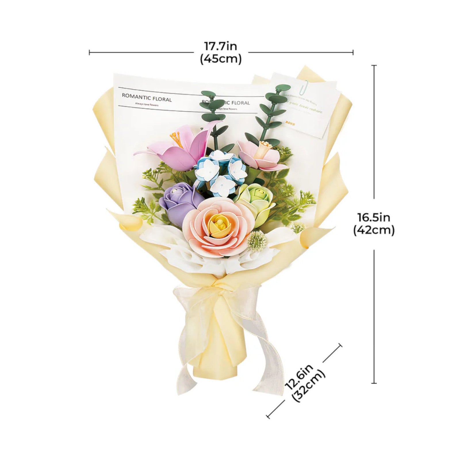ROKR Spring Time Bouquet DIY 3D Puzzle AF01J Alternate 6