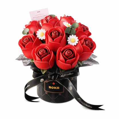Rolife Red Rose Bouquet DIY 3D Puzzle AF02J