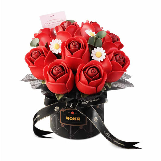 Rolife Red Rose Bouquet DIY 3D Puzzle AF02J