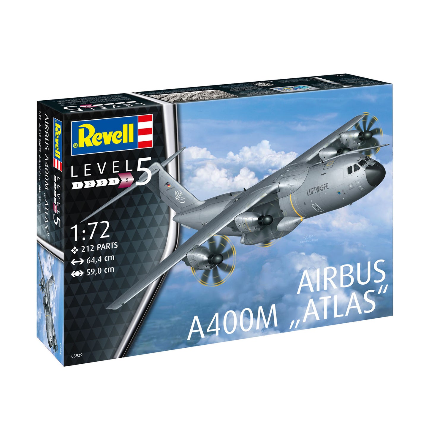 Revell - Maquette d'avion Airbus A400M Atlas 1:72