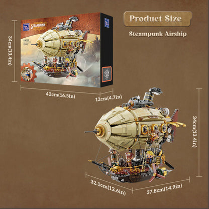 Pantasy Steampunk Airship 3D Puzzle 1949 Pieces 85021 Alternate 12