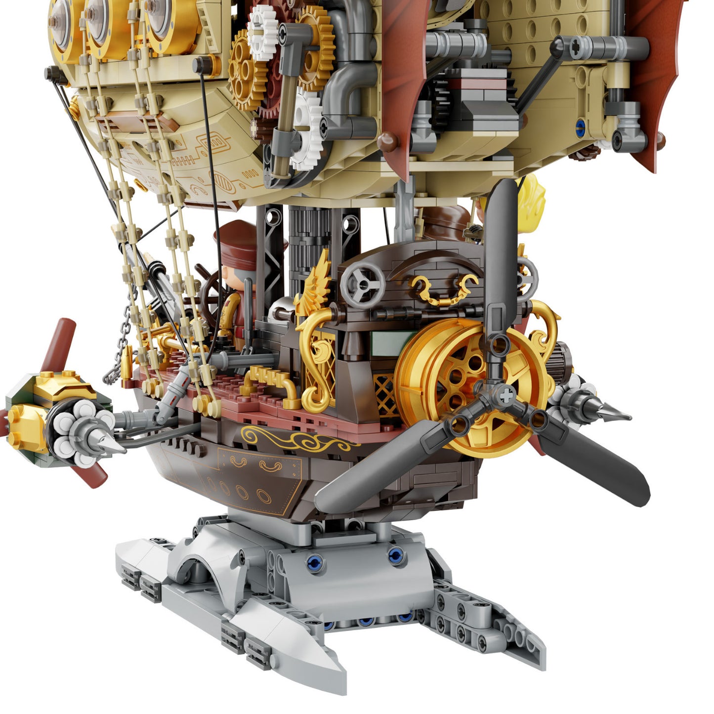 Pantasy Steampunk Airship 3D Puzzle 1949 Pieces 85021 Alternate 4