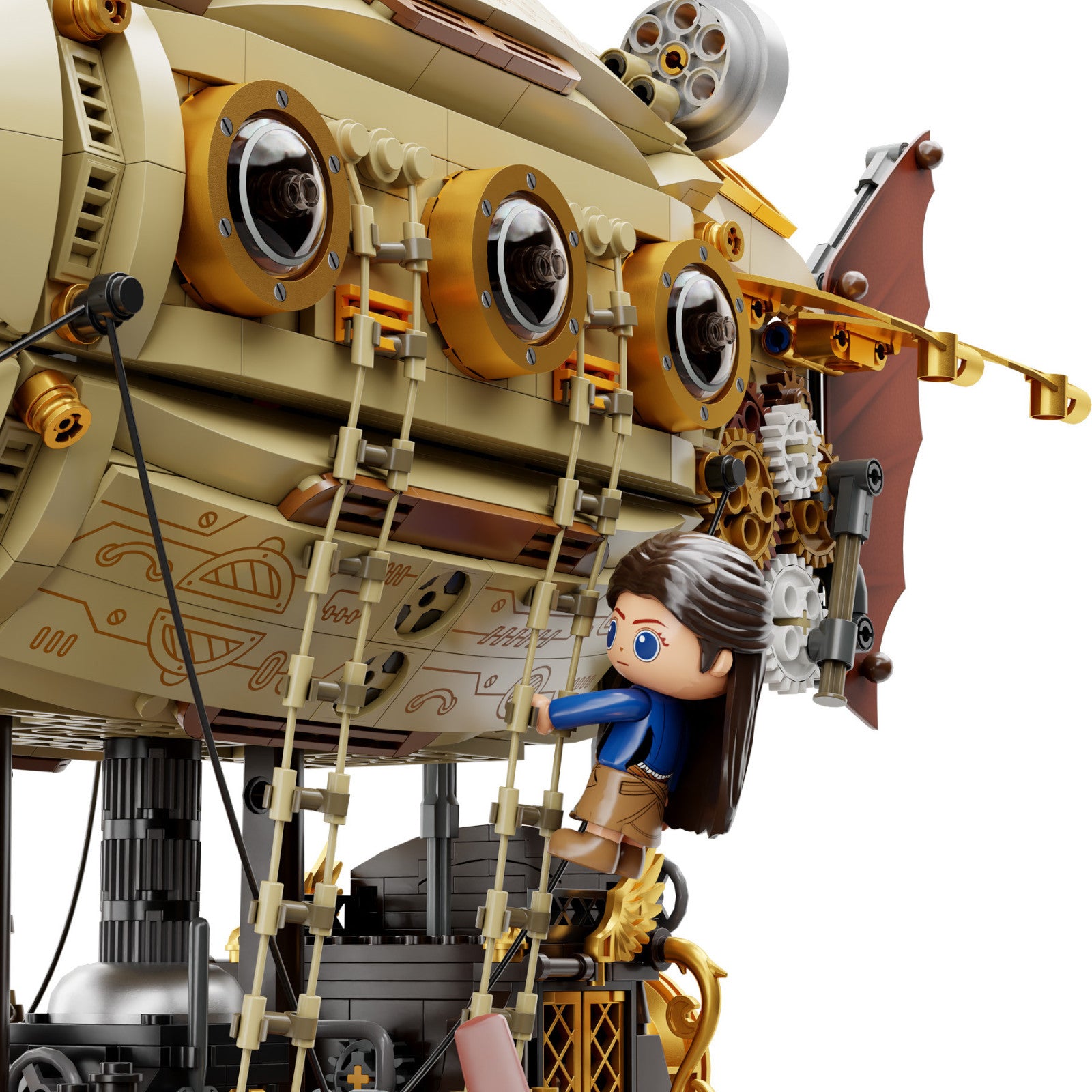 Pantasy Steampunk Airship 3D Puzzle 1949 Pieces 85021 Alternate 5