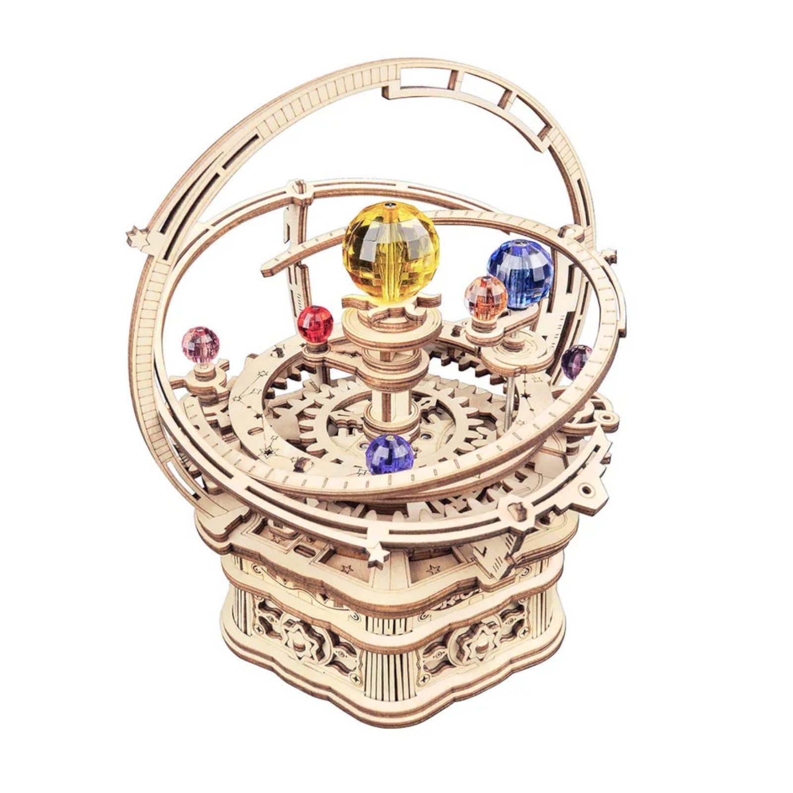ROKR Starry Night Orrery Mechanical Music Box 3D Puzzle AMK51