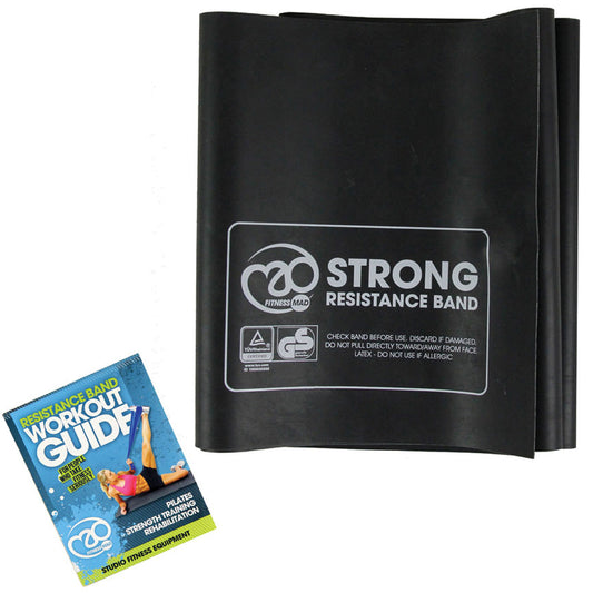 Fitness MAD Resistance Band Strong Black Resistance Band Alternate 2