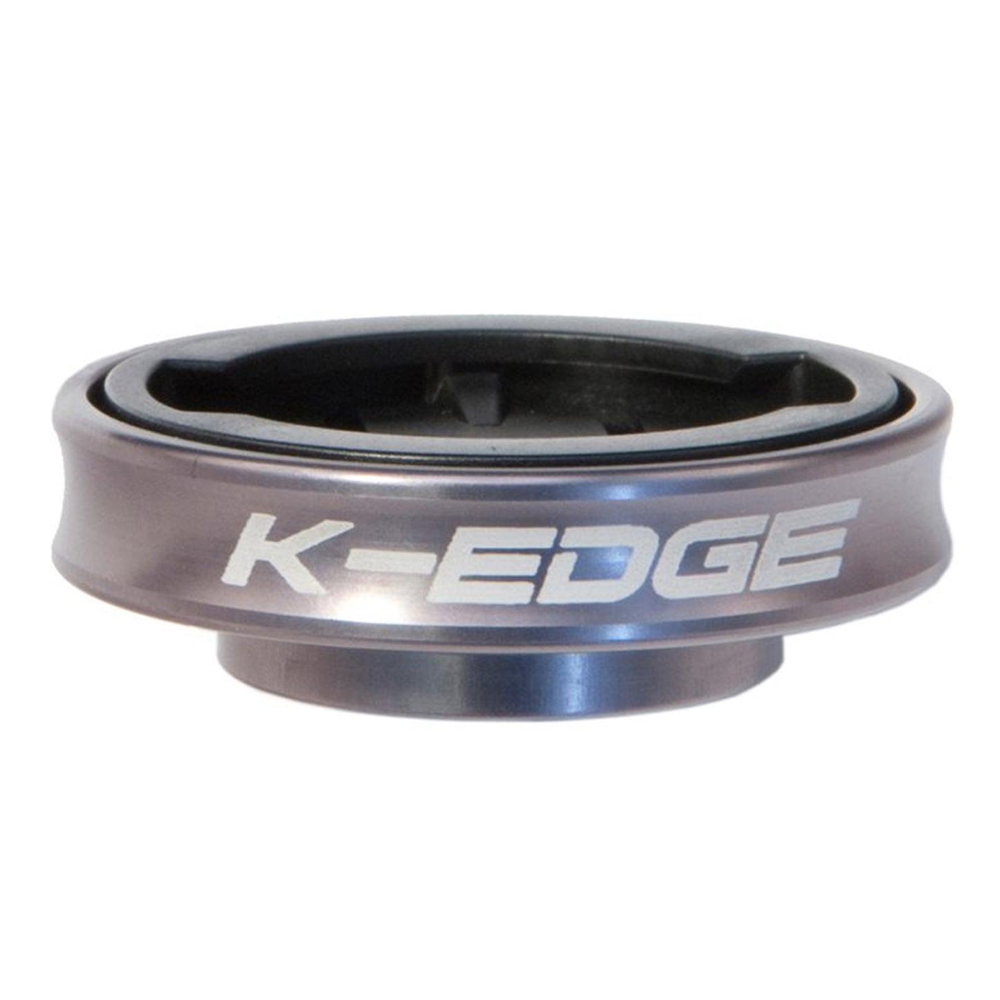 K-Edge Gravity Cap for Garmin Bike Computer Mount Gunmetal