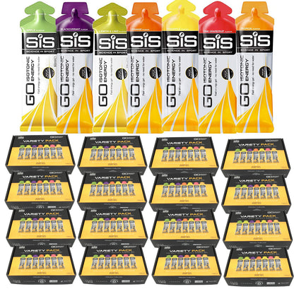 SIS Go Isotonic Sports Energy Gels 60ml - Variety Box Mixed Flavours