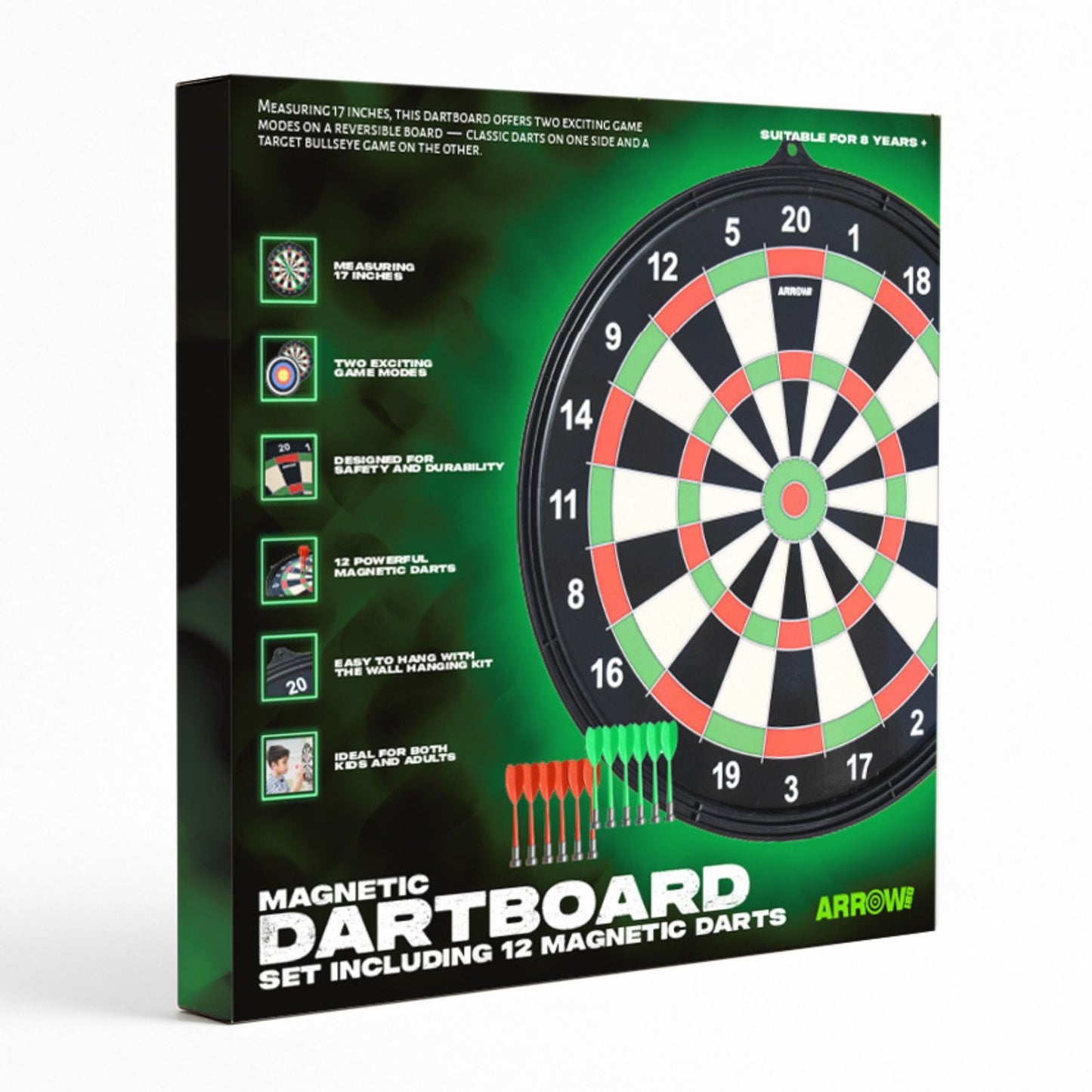 Arrow180 Magnetic Dartboard Alternate 8