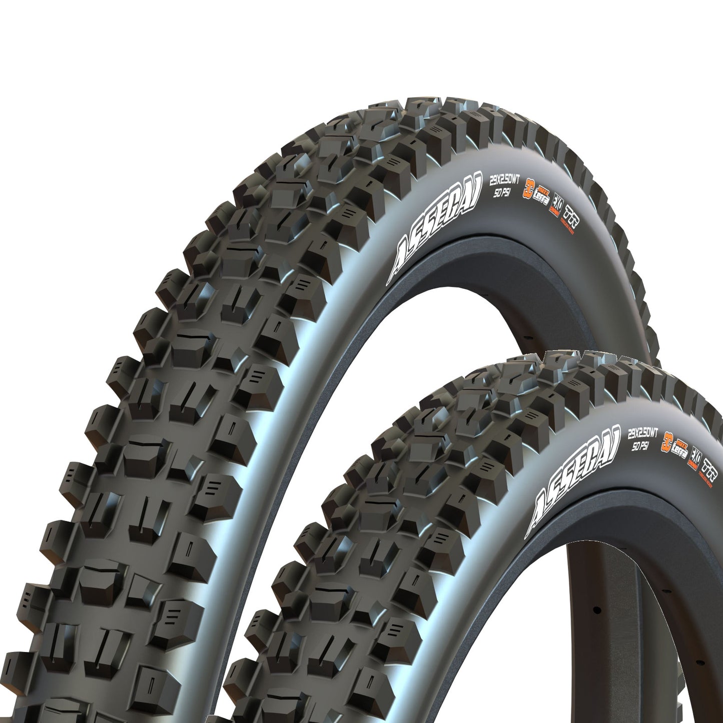 Maxxis Assegai 29 x 2.5 WT 3C EXO Plus Tubeless Folding MaxxGrip 29 Inch Bike Tyre