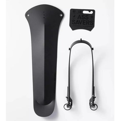 Ass Savers Win Wing 700c Clip On Rear Bike Mudguard Black