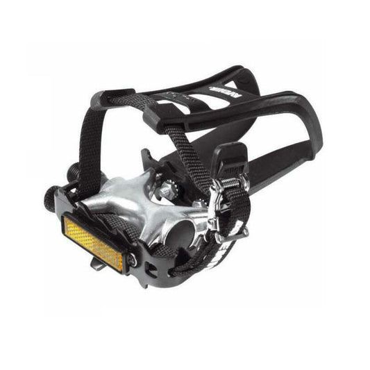 Raleigh Mountain Bike Pedal and Toe Clip with Straps 9/16" Bike Pedal Toe Clips