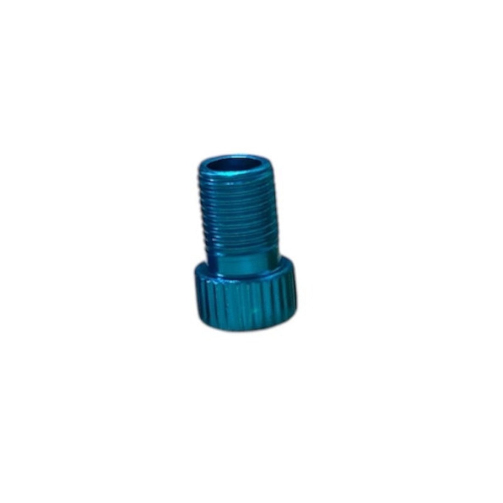 Contrast Alloy Adaptor Presta to Schrader Valve Bike Pump Spare Part Turquoise