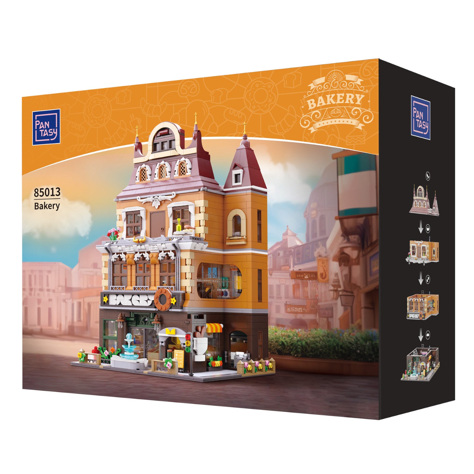 Pantasy Bakery 4 Storey Building 3D Puzzle 2663 Pieces 85013 Alternate 2