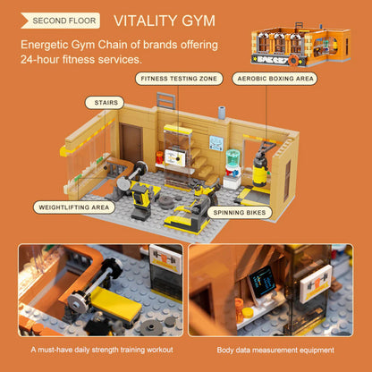 Pantasy Bakery 4 Storey Building 3D Puzzle 2663 Pieces 85013 Alternate 6
