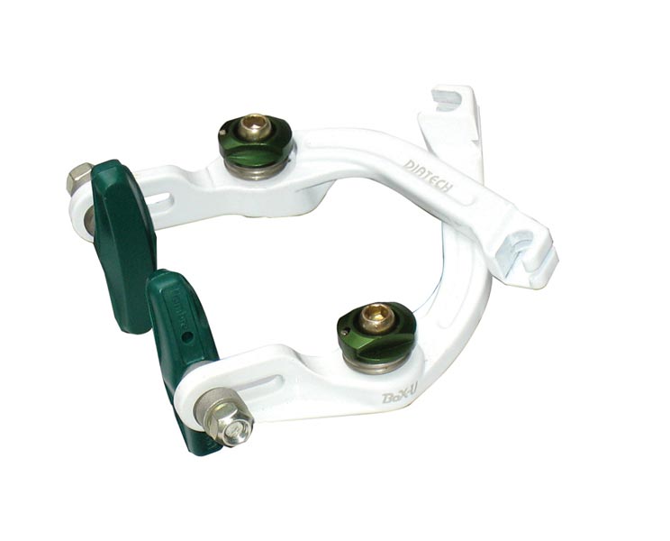 Dia-Compe Dia-Compe AD999 U-Brake Angled Road Bike Brake Calliper White