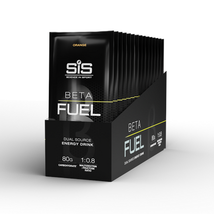 SIS BETA Fuel Energy Drink Powder | Box of 15 Sachets x 82g - Various Flavours