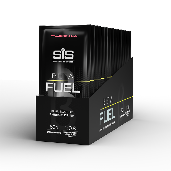 SIS BETA Fuel Energy Drink Powder | Box of 15 Sachets x 82g - Various Flavours