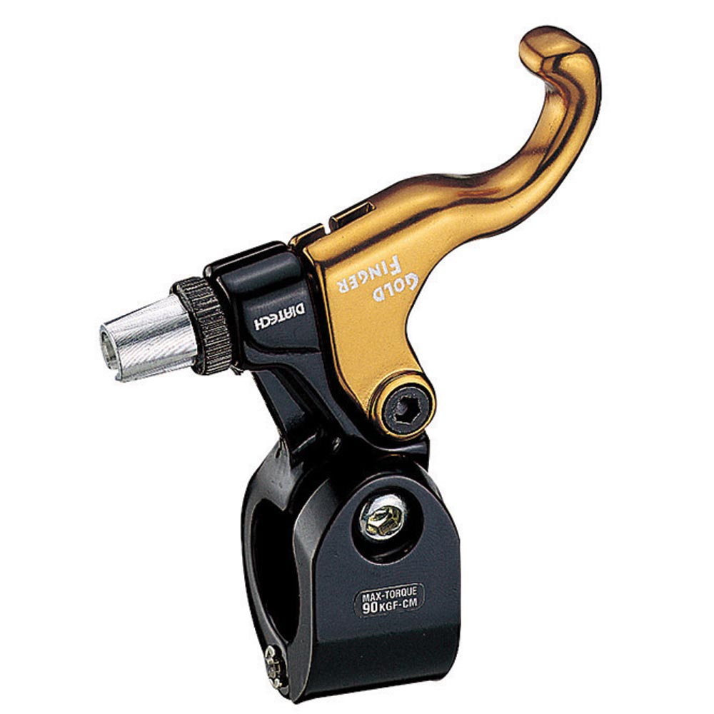 Dia-Compe Goldfinger 25.4 Right BMX Bike Brake Lever Black/Gold