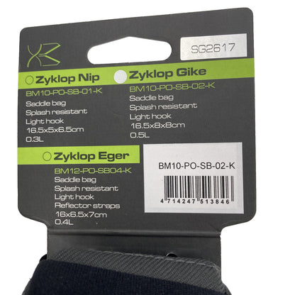 Birzman Zyklop Gike Saddle Bag Bike Saddle Bag Alternate 4