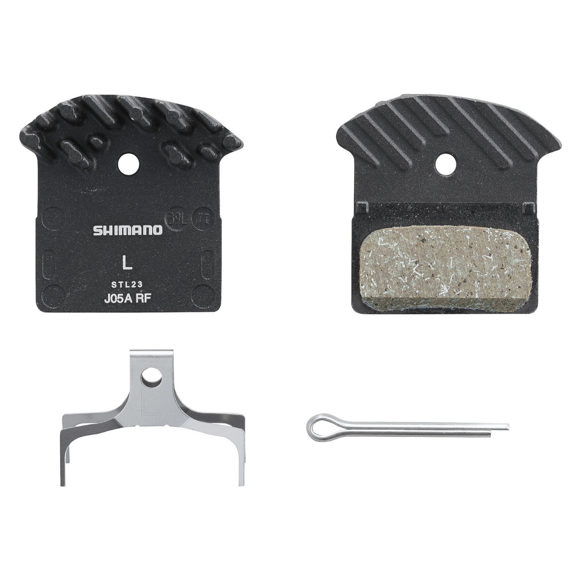 Shimano J05A Resin Alloy Backed With Cooling Fins Disc Bike Brake Pads XTR XT SLX Alfine