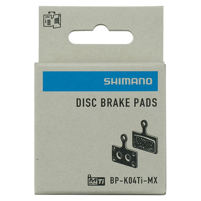 Shimano K04Ti Sintered Titanium Backed Disc Bike Brake Pads XTR XT SLX Dura Ace Ultegra 105 Tiagra GRX Alternate 1