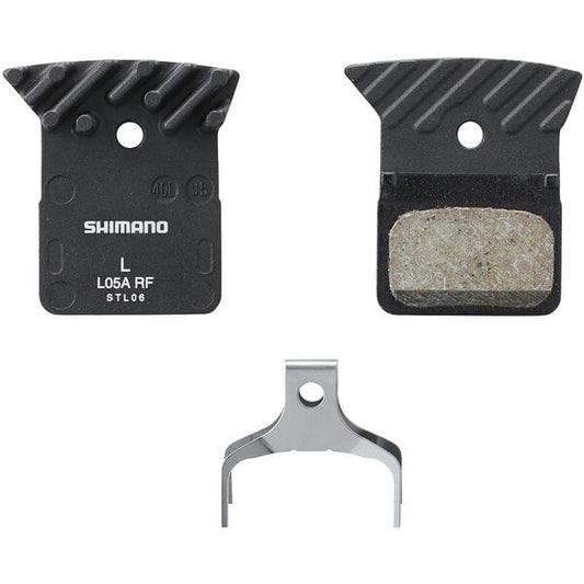 Shimano L05A-RF Resin With Cooling Fins Disc Bike Brake Pads