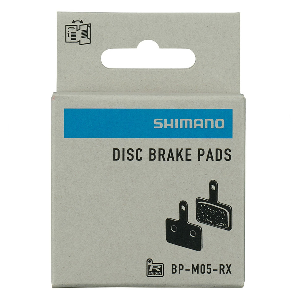 Shimano M05 Resin Steel Backed Disc Bike Brake Pads Alternate 1