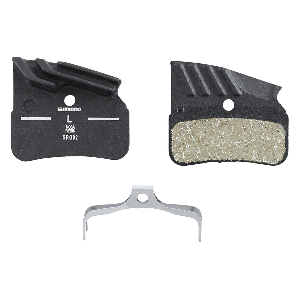 Shimano N03A Resin Alloy Backed With Cooling Fins Disc Bike Brake Pads XTR XT SLX
