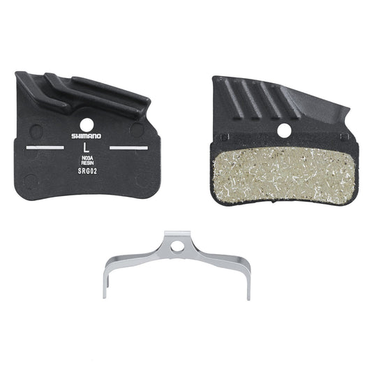 Shimano N03A Resin Alloy Backed With Cooling Fins Disc Bike Brake Pads XTR XT SLX
