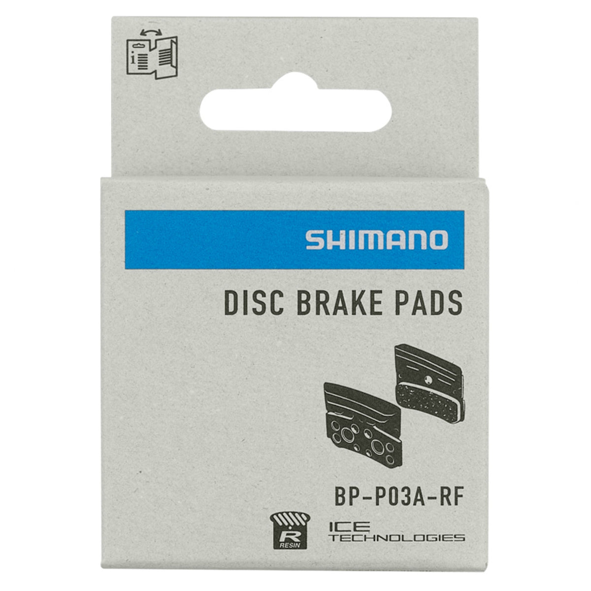 Shimano XTR Resin Alloy Backed With Cooling Fins P03A Disc Bike Brake Pads Alternate 1