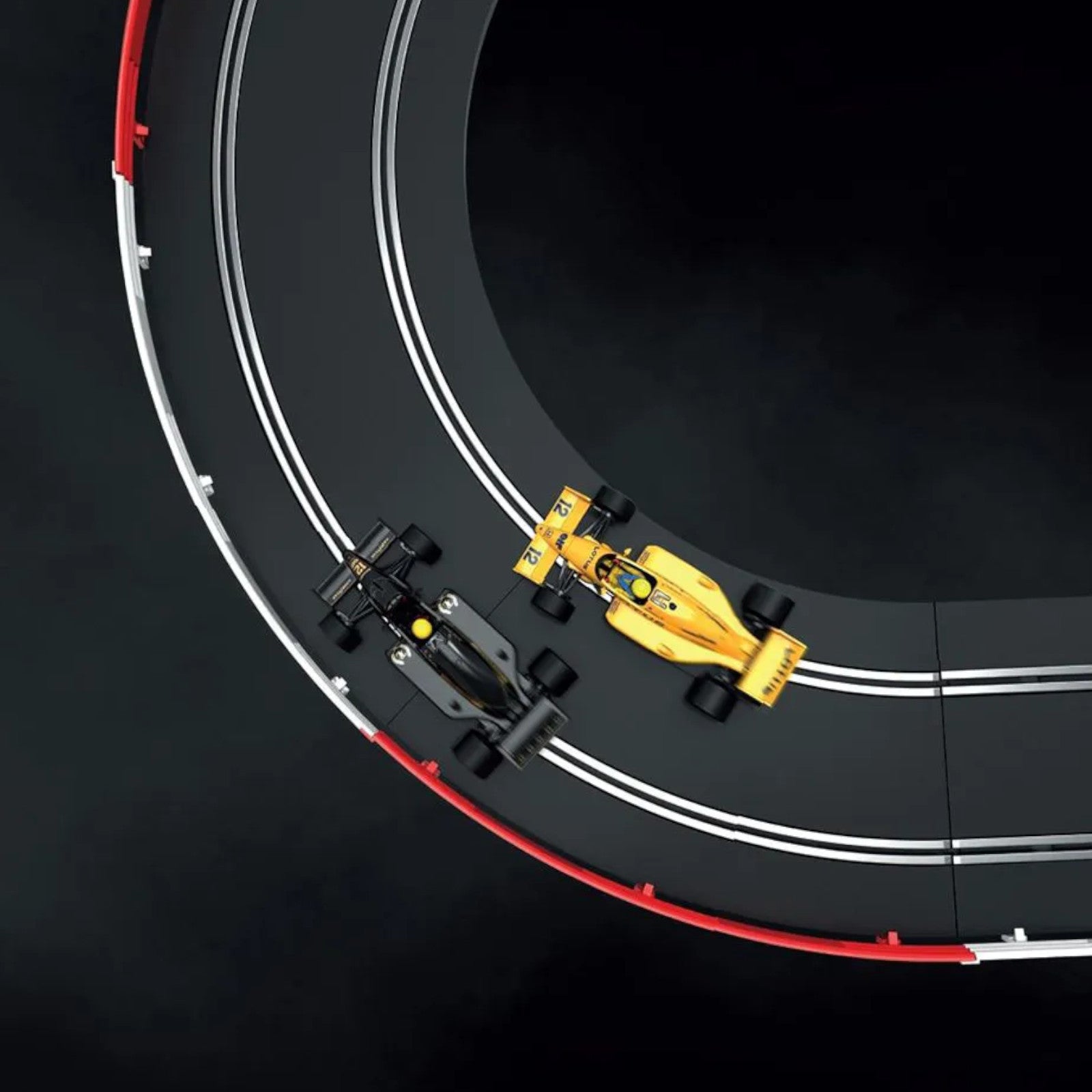 Scalextric 1980s Grand Prix Race Set Scalextric Track & Car Set C1432M Alternate 7