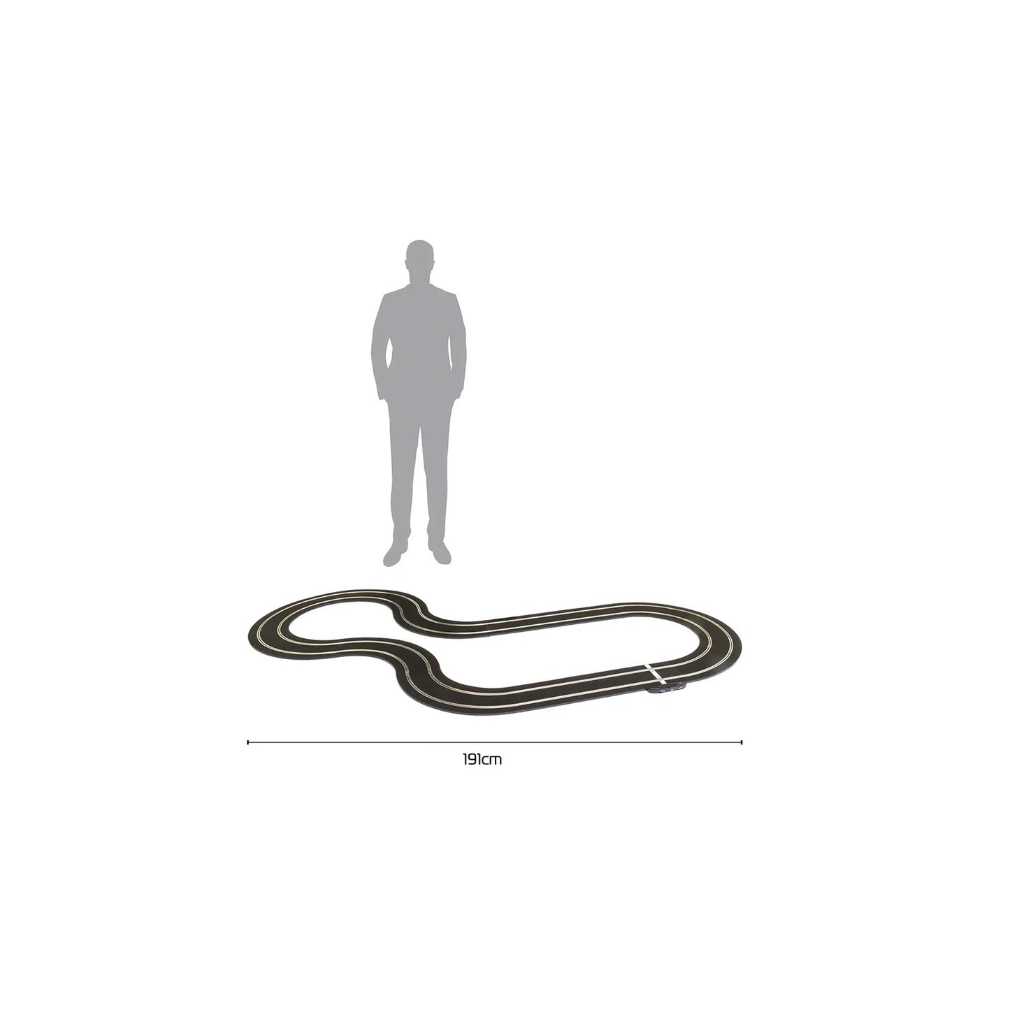 Scalextric Batman Vs The Joker The Battle of Arkham Scalextric Track & Car Set Alternate 4