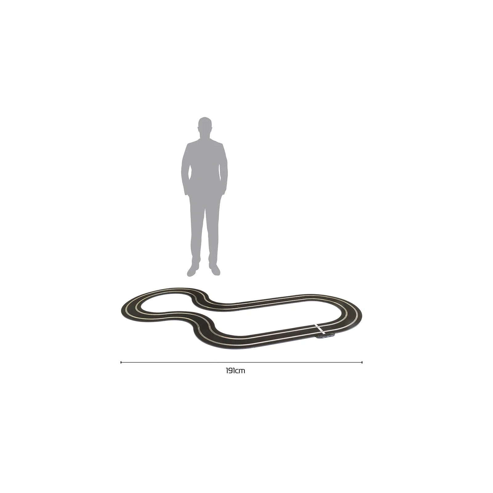 Scalextric Batman Vs The Joker The Battle of Arkham Scalextric Track & Car Set Alternate 4