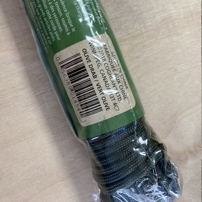 Équipement de survie extérieur en paracorde de 50 pi de Coghlan's