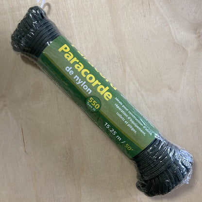 Équipement de survie extérieur en paracorde de 50 pi de Coghlan's