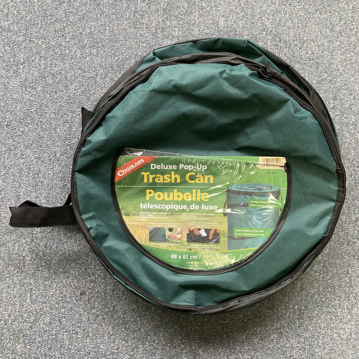 Coghlans 111L Deluxe Pop-Up Mülleimer-Rucksack