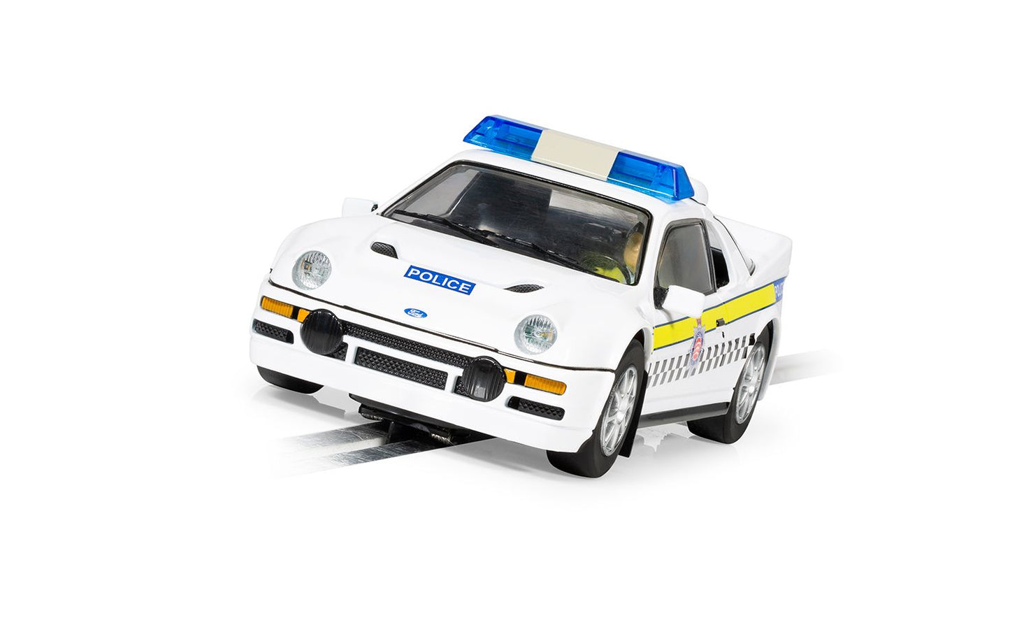 Scalextric Police Edition Ford RS200 Scalextric Car Alternate 2