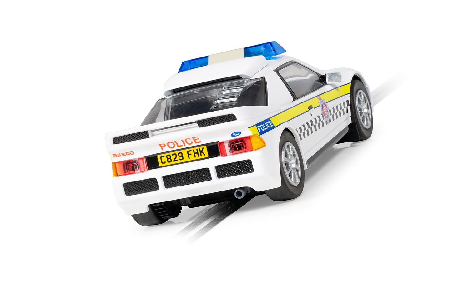 Scalextric Police Edition Ford RS200 Scalextric Car Alternate 3