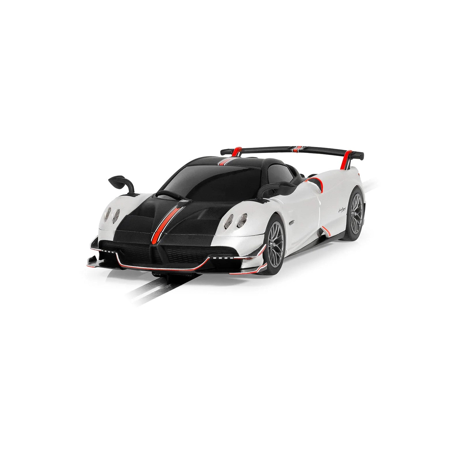 Scalextric Pagani Huayra BC Roadster Metallic Pearl White Scalextric Car Alternate 2
