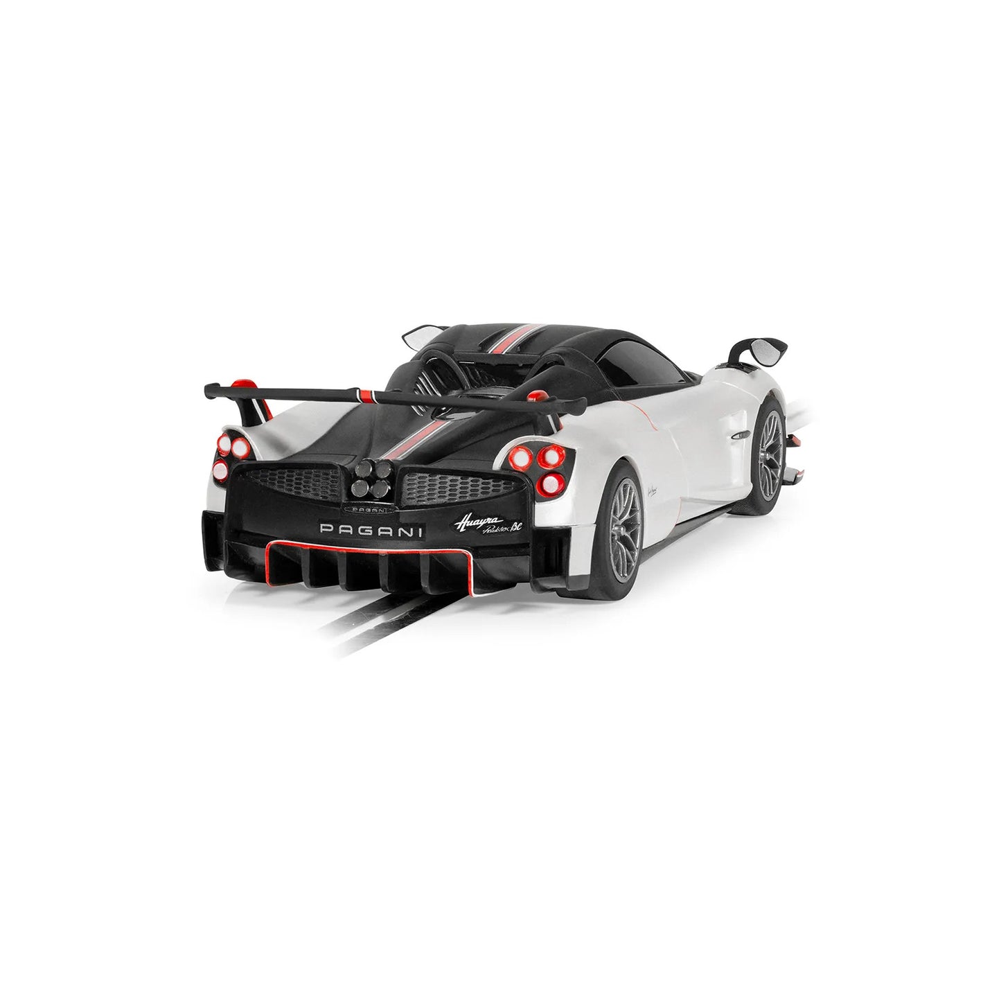 Scalextric Pagani Huayra BC Roadster Metallic Pearl White Scalextric Car Alternate 3