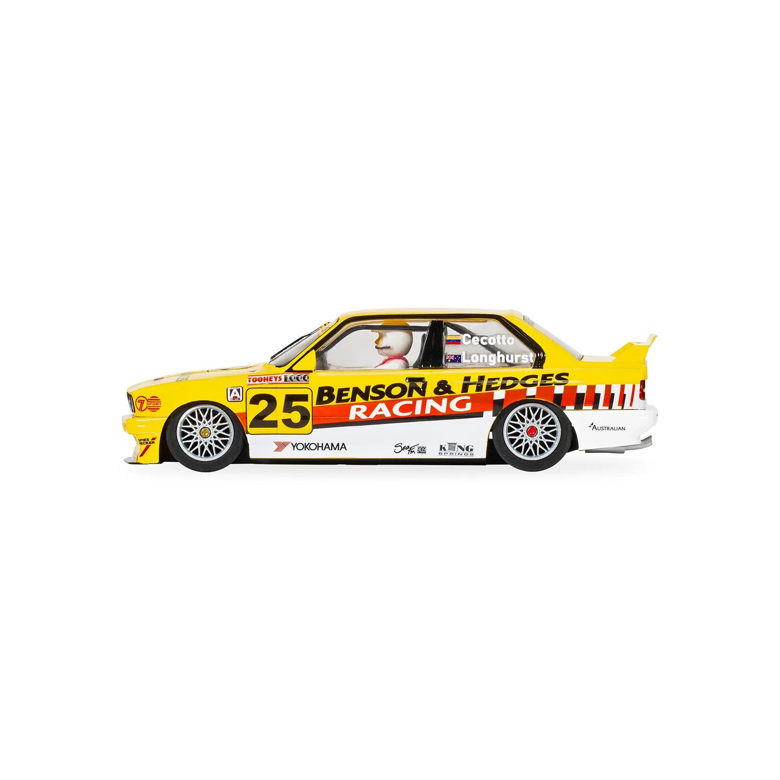 Scalextric BMW E30 M3 Bathurst 1000 1990 Longhurst & Cecotto Scalextric Car Alternate 1