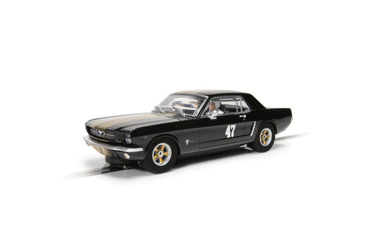 Scalextric Ford Mustang Black & Gold Scalextric Car