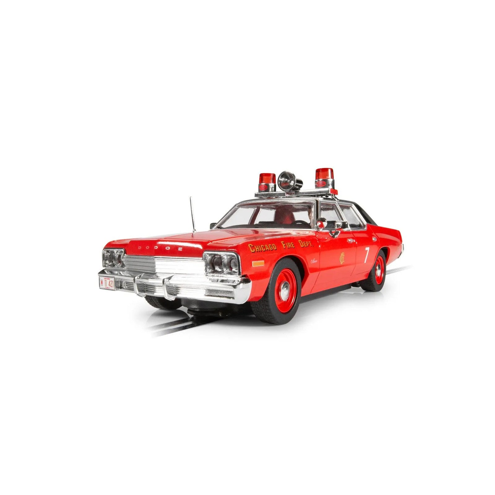 Scalextric Dodge Monaco Chicago Fire Department Scalextric Car