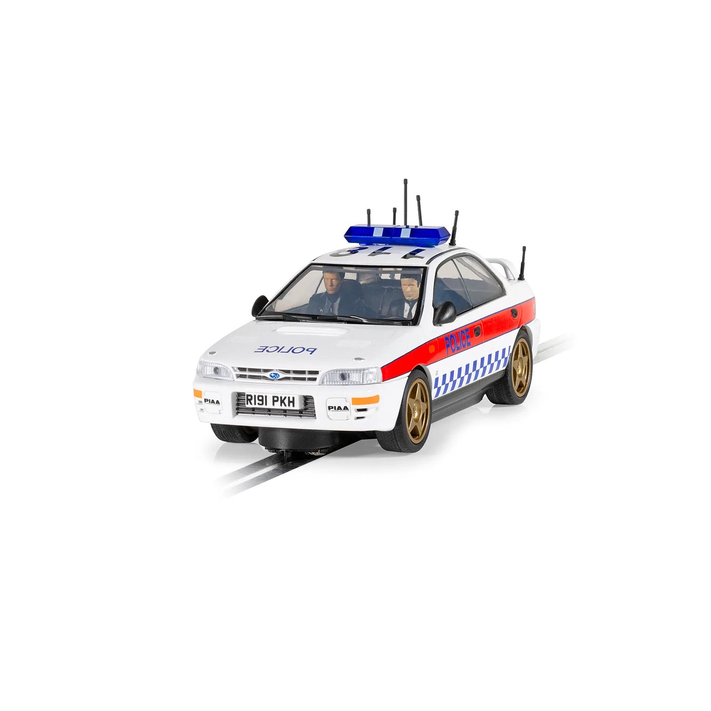 Scalextric Subaru Impreza WRX Police Edition Scalextric Car Alternate 2