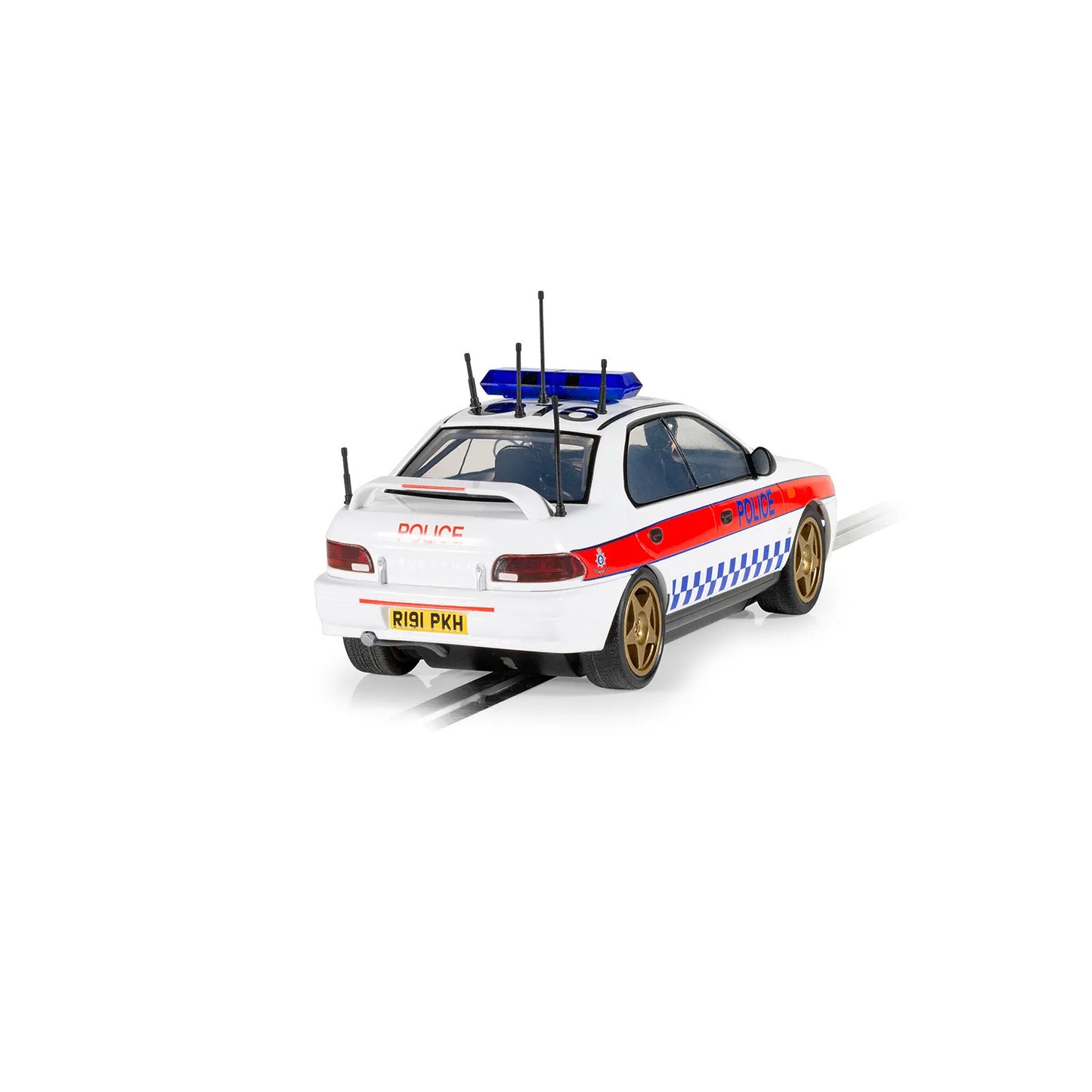Scalextric Subaru Impreza WRX Police Edition Scalextric Car Alternate 3