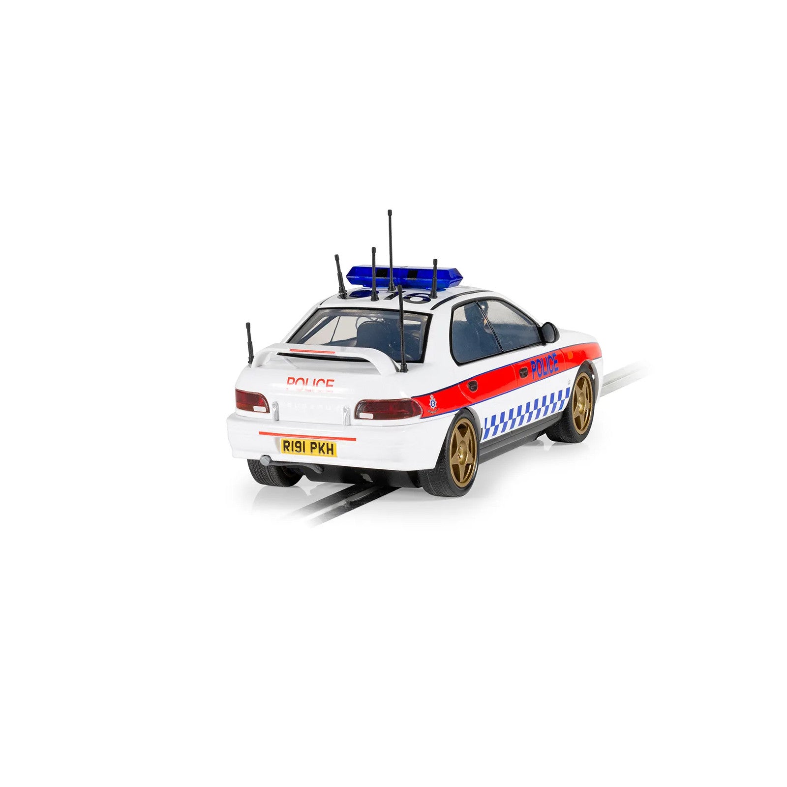 Scalextric Subaru Impreza WRX Police Edition Scalextric Car Alternate 3